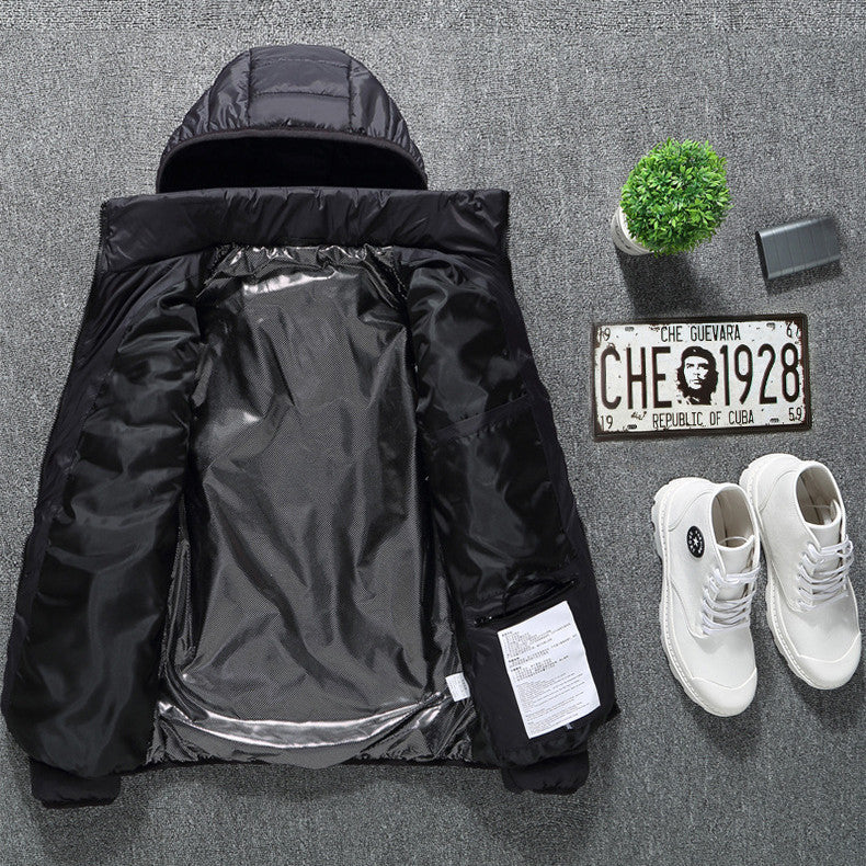 USB-beheizte Jacke mit Kapuze – Sofortwärme für den Winter