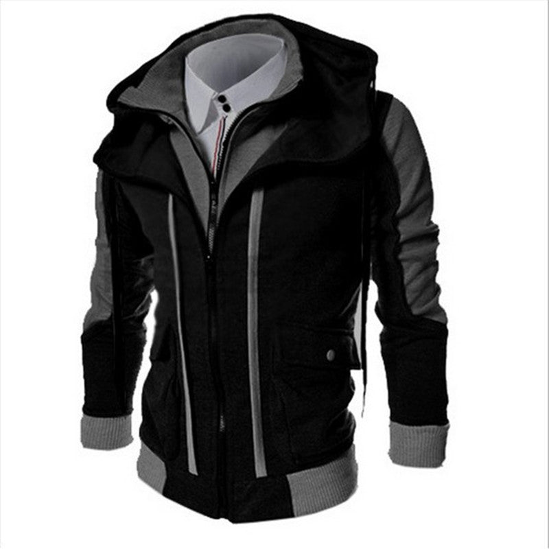 Casual Kapuzenjacke Herren: Jugendlicher und bequemer Style für Frühling und Herbst
