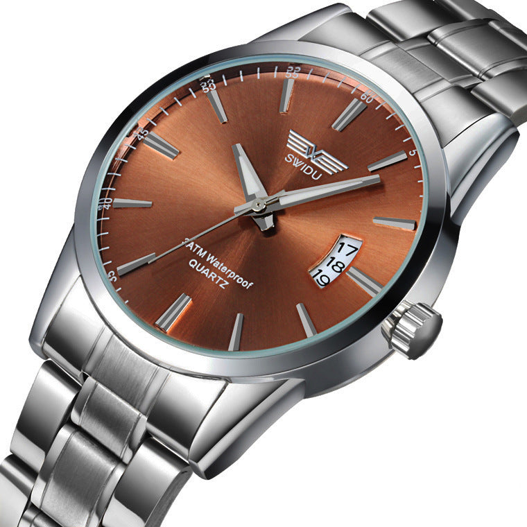 Herrenarmbanduhr aus Edelstahl: Klassische Eleganz und japanische Präzision