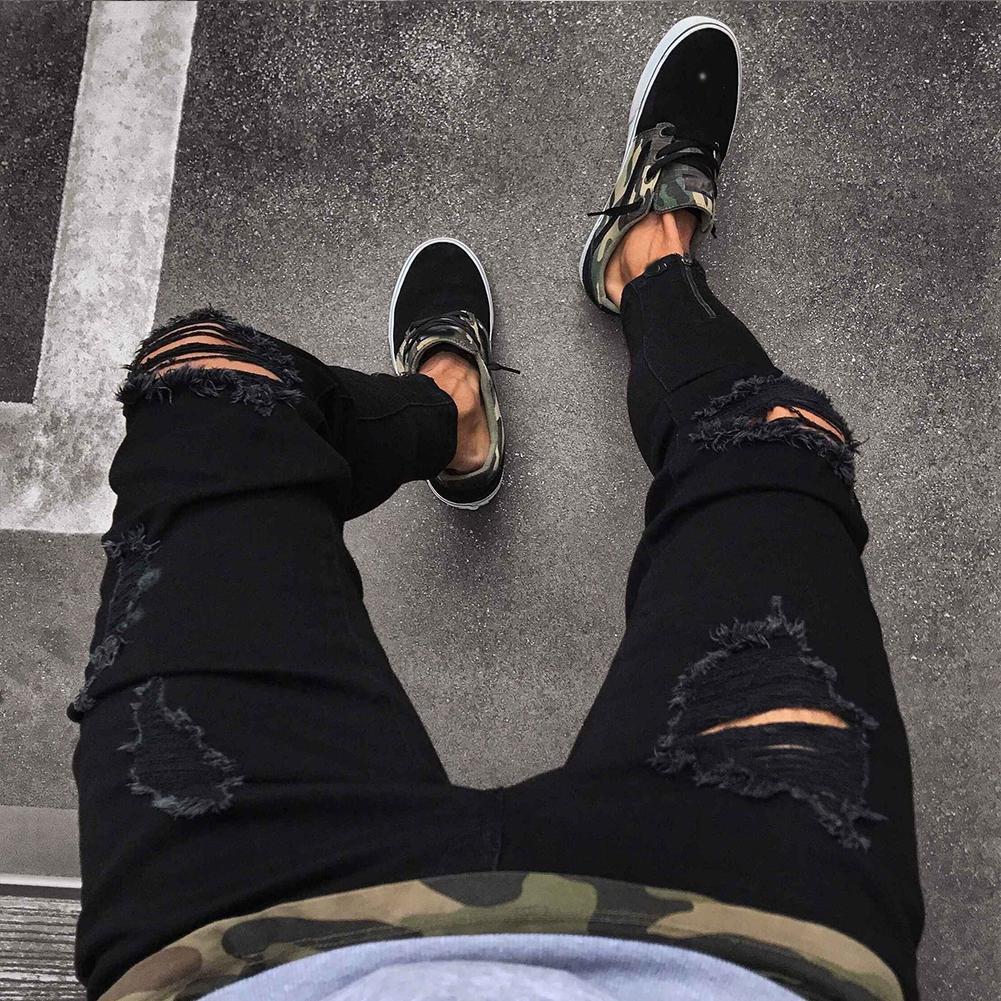 Herren-Pencil-Jeans: Lässiger Style mit Ripp-Details