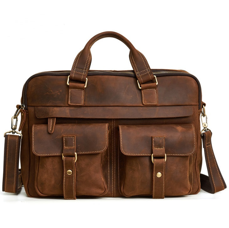 Herren Ledertasche: Retro-Style und Funktionalität fürs Business