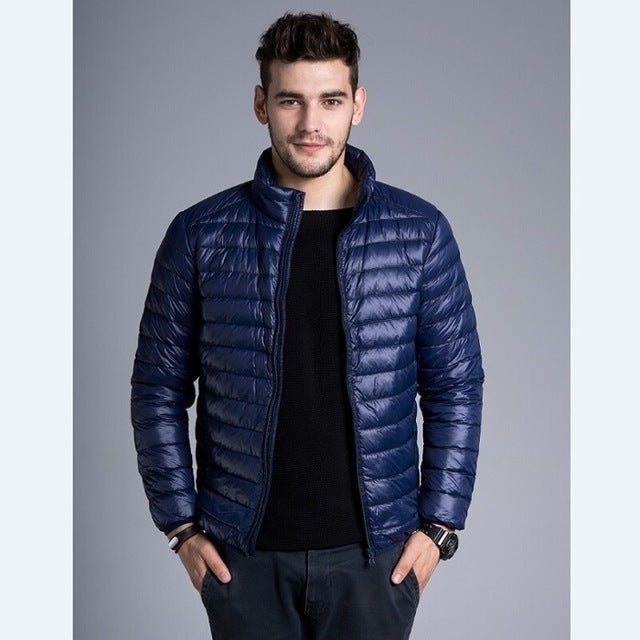Winterjacke für Herren Jacken Entendaunenmantel Oberbekleidung Parka