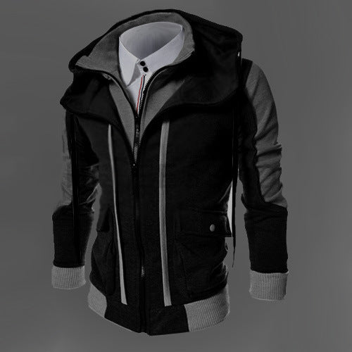 Casual Kapuzenjacke Herren: Jugendlicher und bequemer Style für Frühling und Herbst