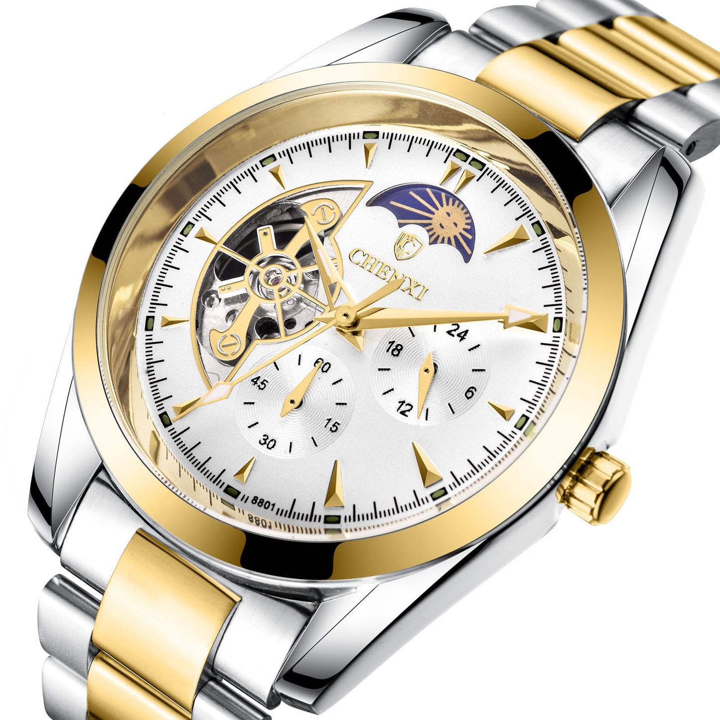 Mechanische Business-Herrenuhr: Funktionalität, Eleganz und Präzision
