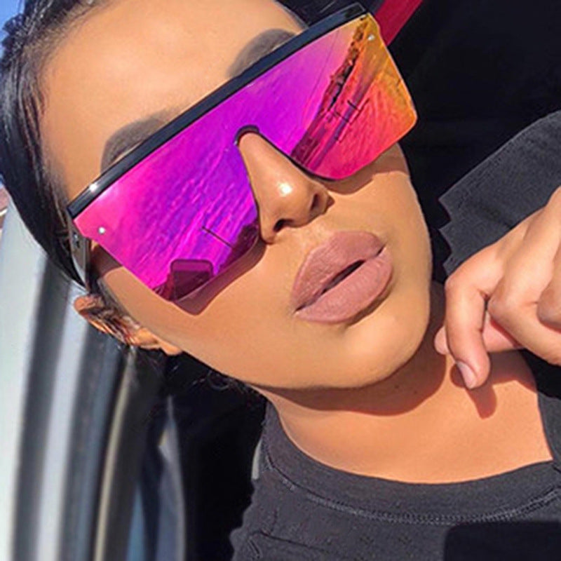 Unisex Retro Nieten Sonnenbrille: Klassischer Style für jedermann