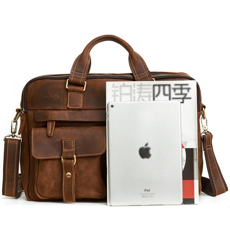 Herren Ledertasche: Retro-Style und Funktionalität fürs Business