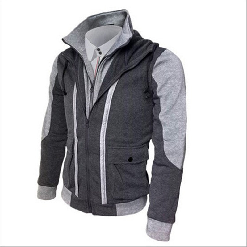 Casual Kapuzenjacke Herren: Jugendlicher und bequemer Style für Frühling und Herbst