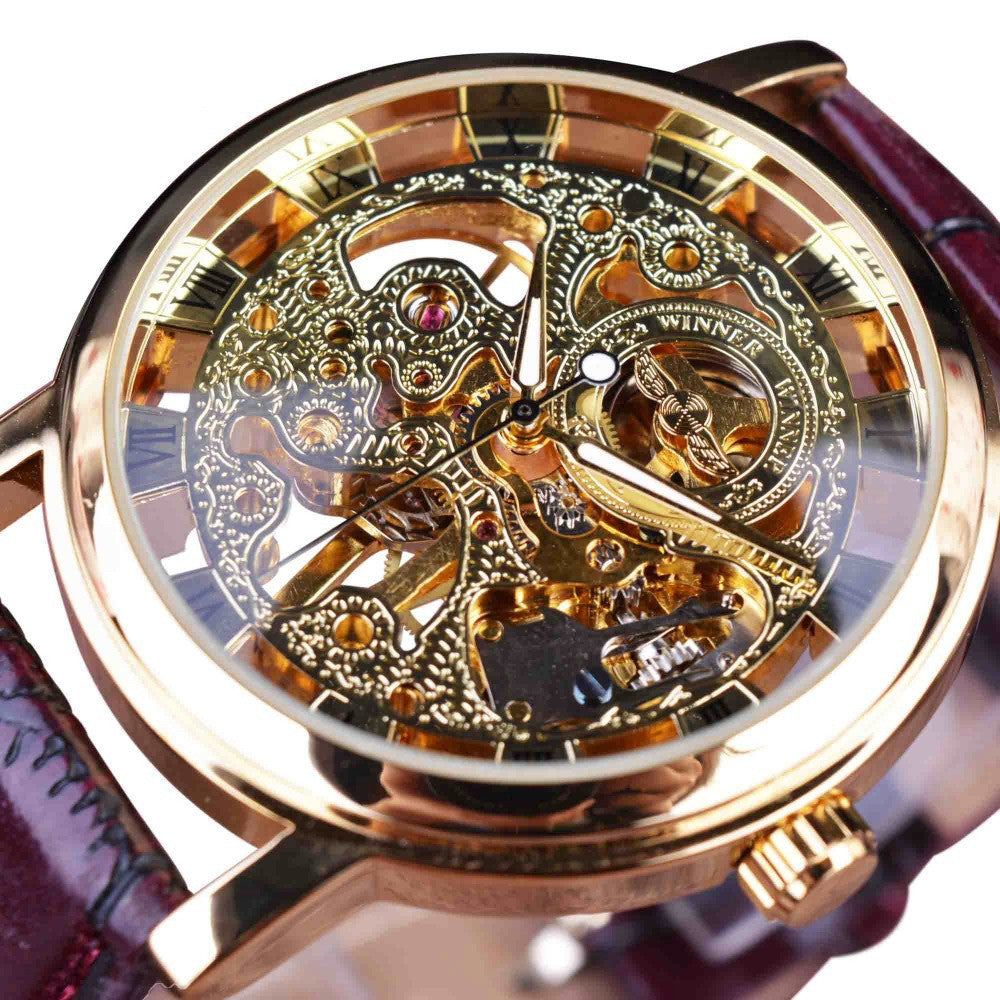 Mechanische Herrenuhr: Klassischer Stil und zeitlose Präzision