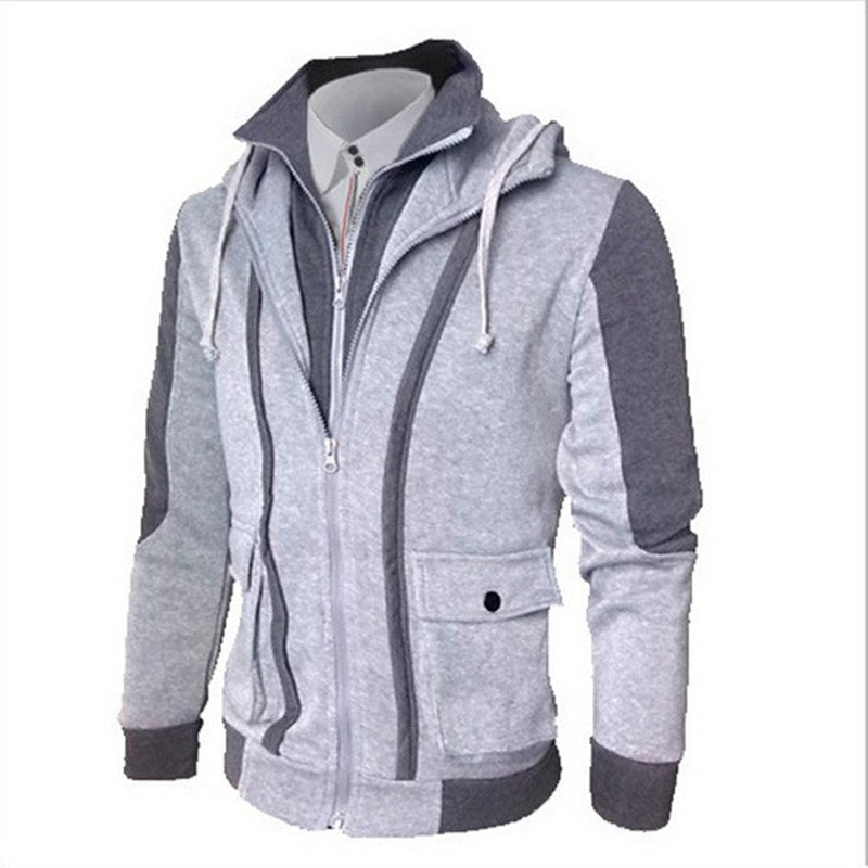 Casual Kapuzenjacke Herren: Jugendlicher und bequemer Style für Frühling und Herbst