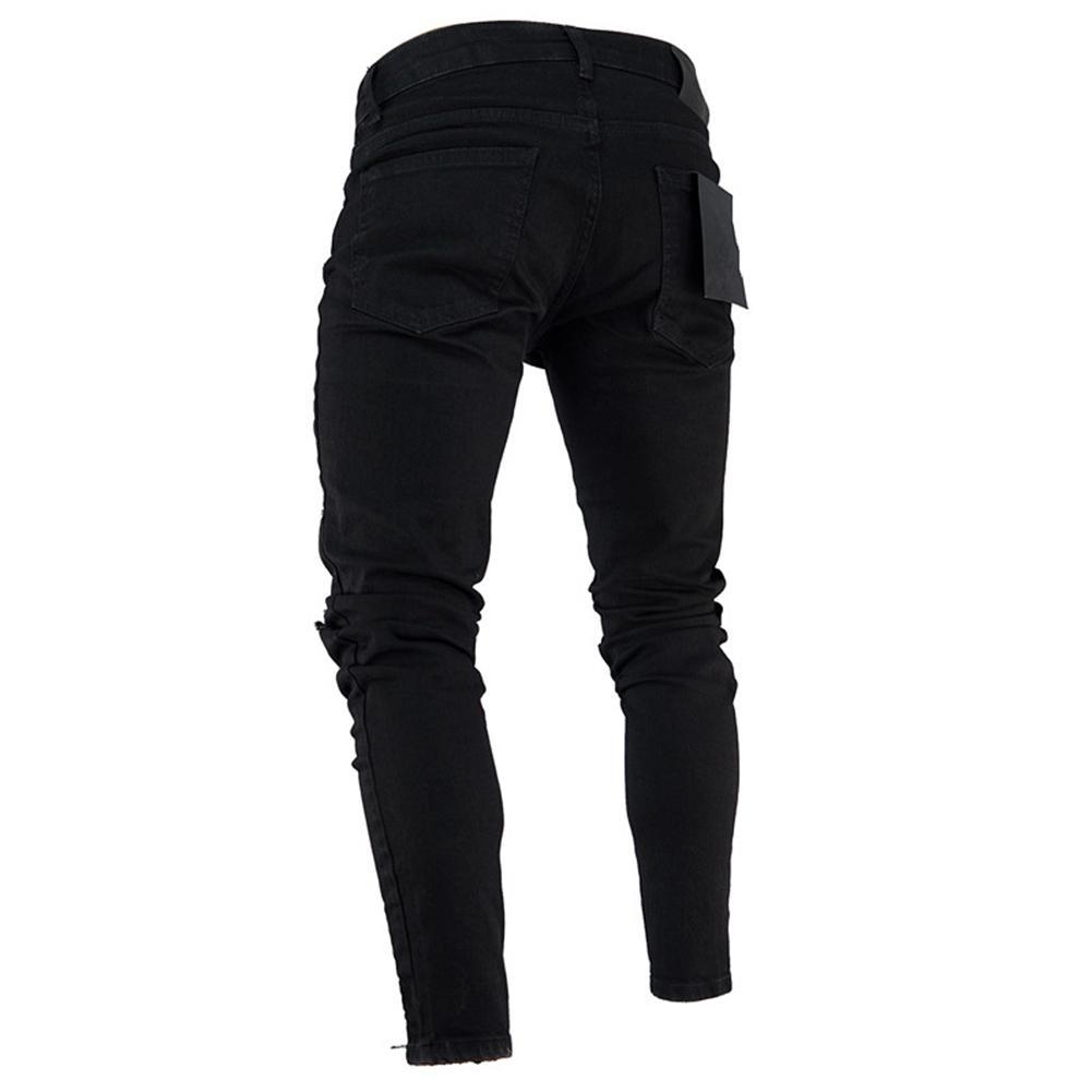Herren-Pencil-Jeans: Lässiger Style mit Ripp-Details