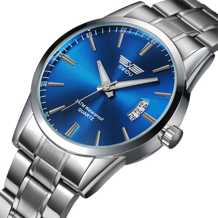 Herrenarmbanduhr aus Edelstahl: Klassische Eleganz und japanische Präzision