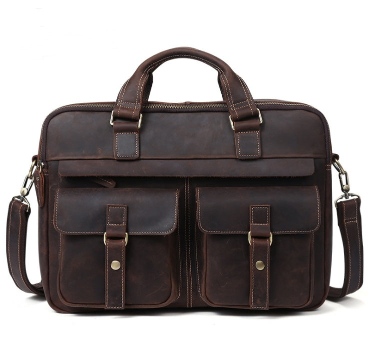 Herren Ledertasche: Retro-Style und Funktionalität fürs Business