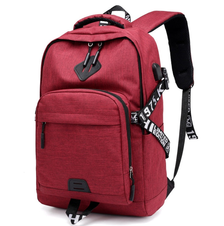 Laptop-Rucksack mit USB-Ladefunktion – Modernes und funktionales Design