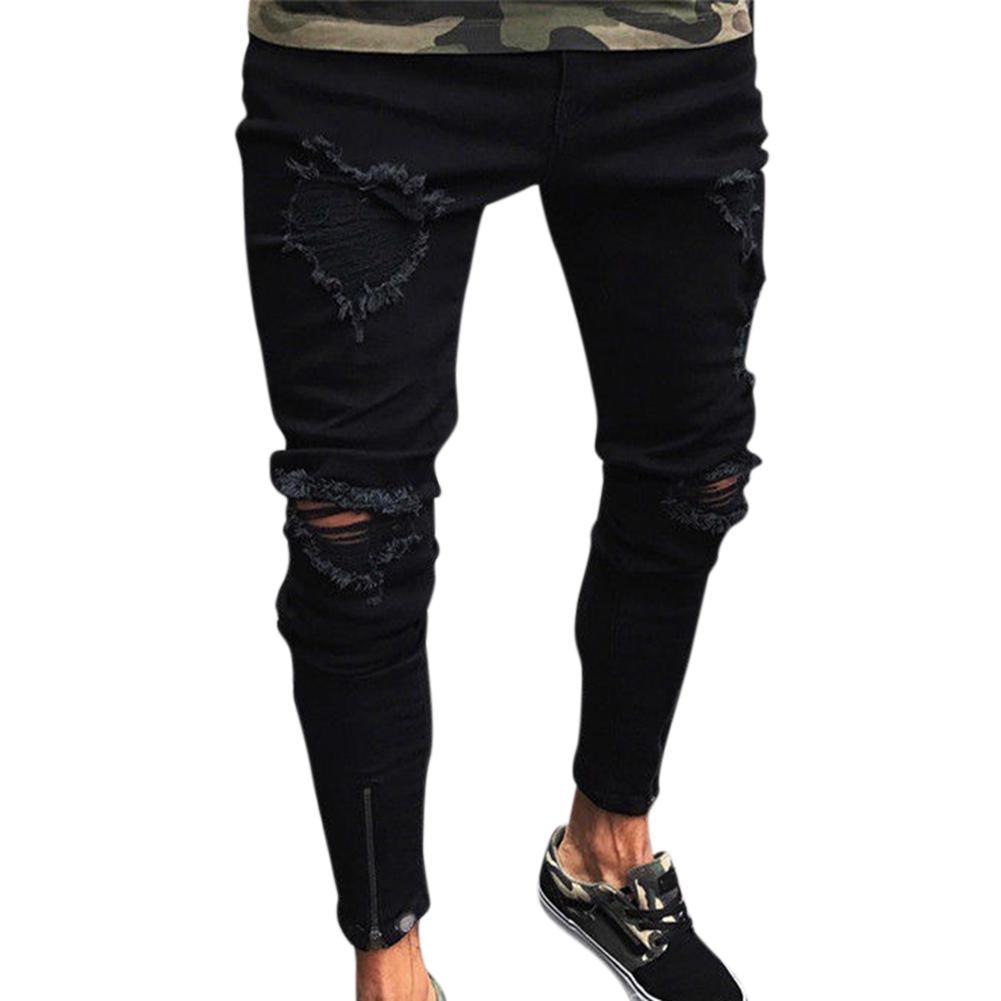 Herren-Pencil-Jeans: Lässiger Style mit Ripp-Details