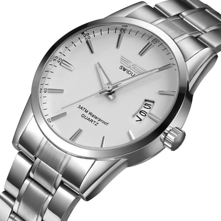 Herrenarmbanduhr aus Edelstahl: Klassische Eleganz und japanische Präzision