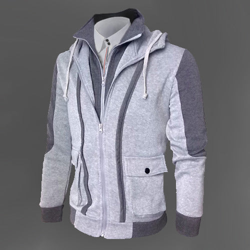 Casual Kapuzenjacke Herren: Jugendlicher und bequemer Style für Frühling und Herbst