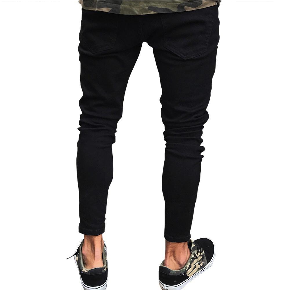 Herren-Pencil-Jeans: Lässiger Style mit Ripp-Details