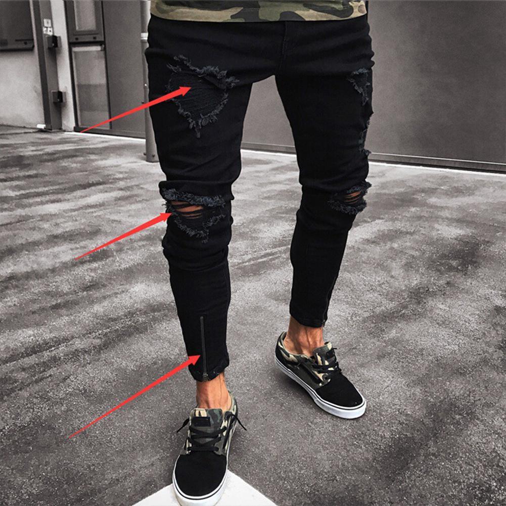 Herren-Pencil-Jeans: Lässiger Style mit Ripp-Details