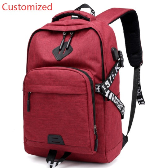 Laptop-Rucksack mit USB-Ladefunktion – Modernes und funktionales Design